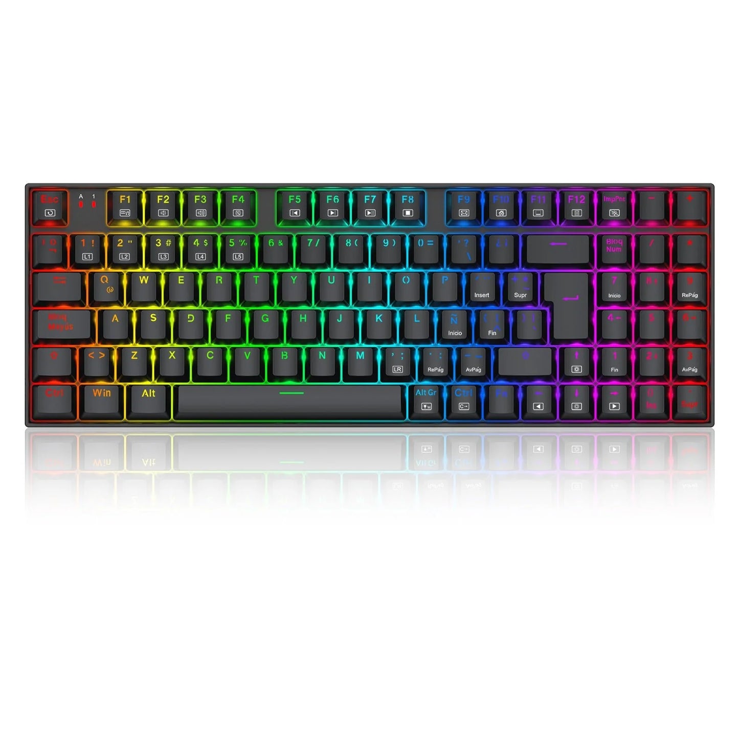 Teclado Gamer Redragon Ziggs K669-RGB