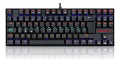 Teclado RedDragon Kumara K552 Botón Rojo
