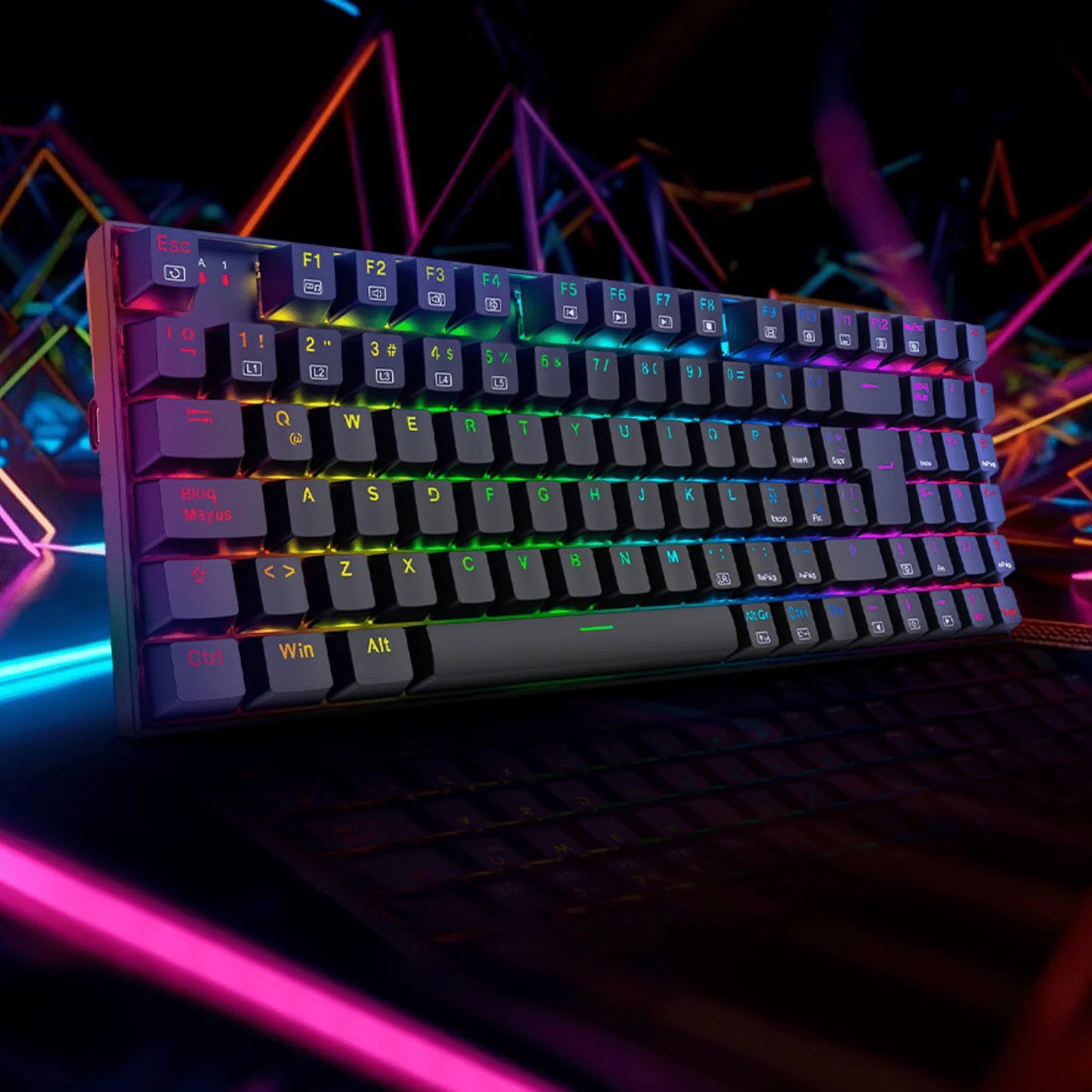 Teclado Gamer Redragon Ziggs K669-RGB