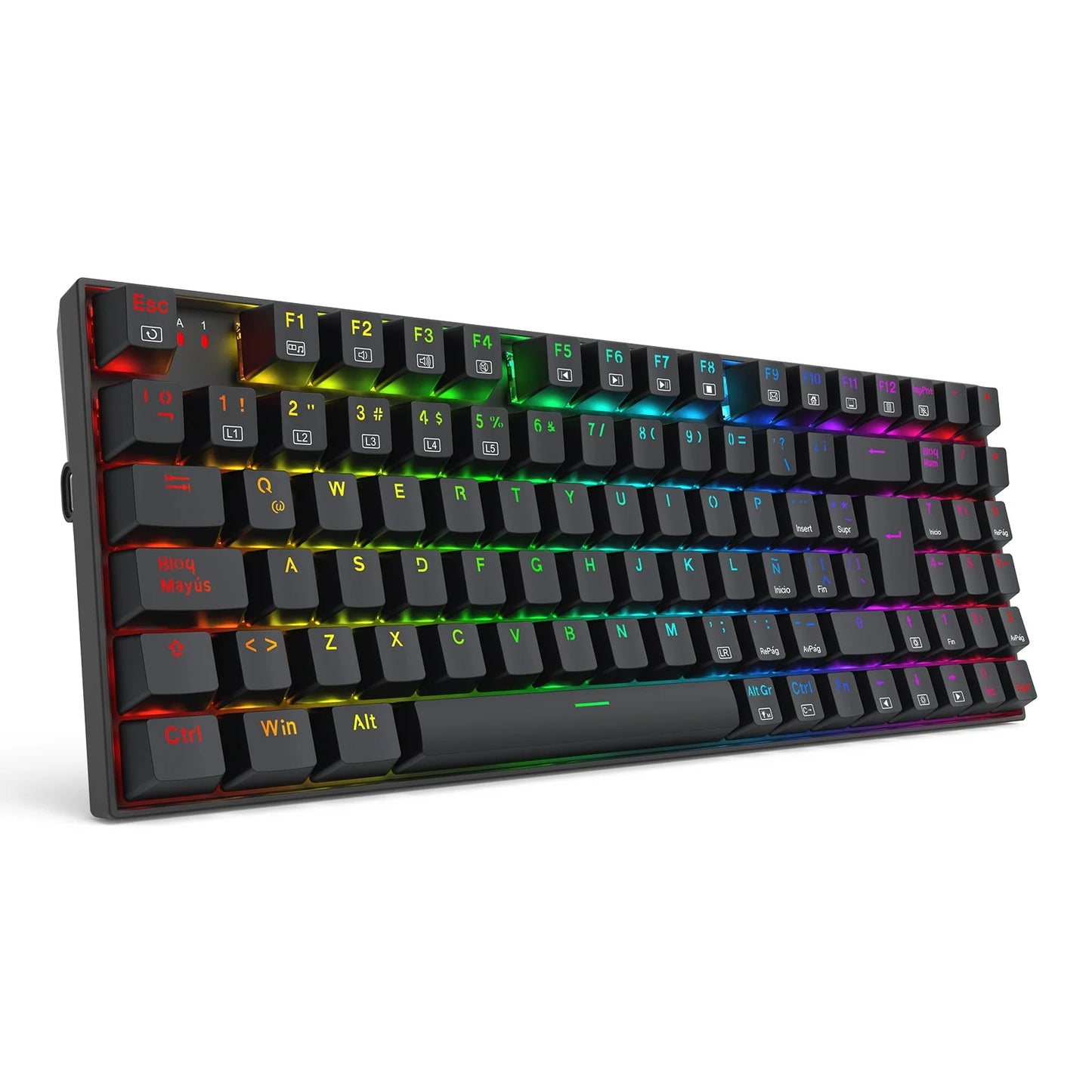 Teclado Gamer Redragon Ziggs K669-RGB