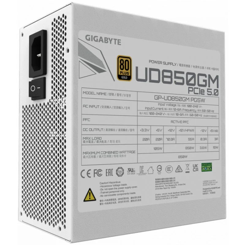 Fuente de Poder GIGABYTE UD850GM