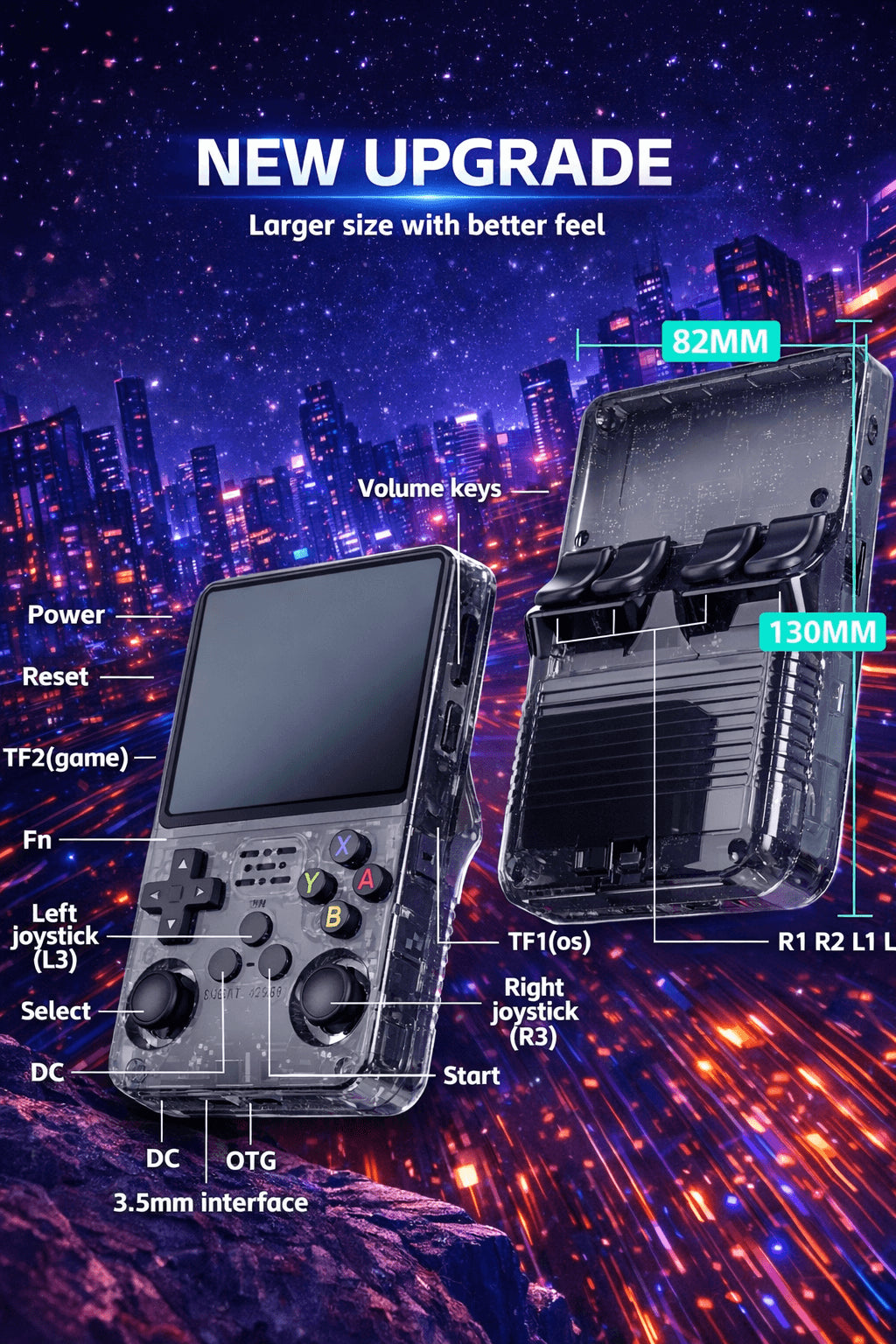 Consola de videojuegos FLLTF R36S