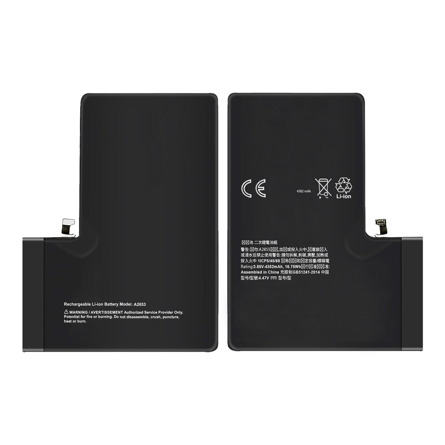 Batería iPhone 13 Pro Max YIIKOO 4352mAh