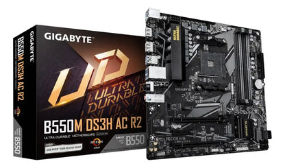 Placa Madre Gigabyte B550m Ds3h Ac Amd Am4 Ddr4 Wifi
