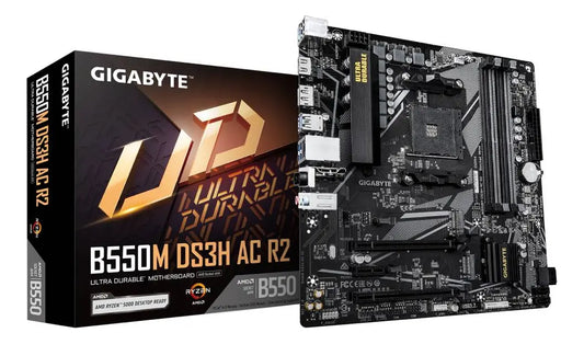 Placa Madre Gigabyte B550m Ds3h Ac Amd Am4 Ddr4 Wifi